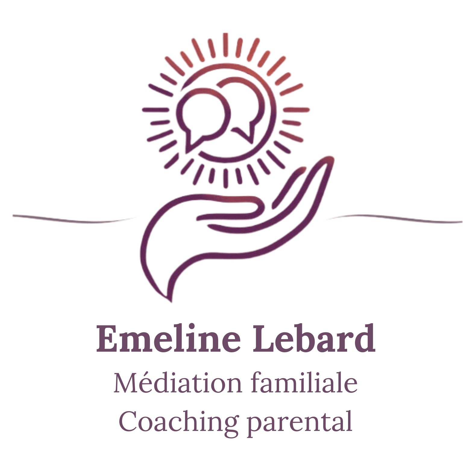 Logo Emeline Lebard Médiation familiale et coaching parental